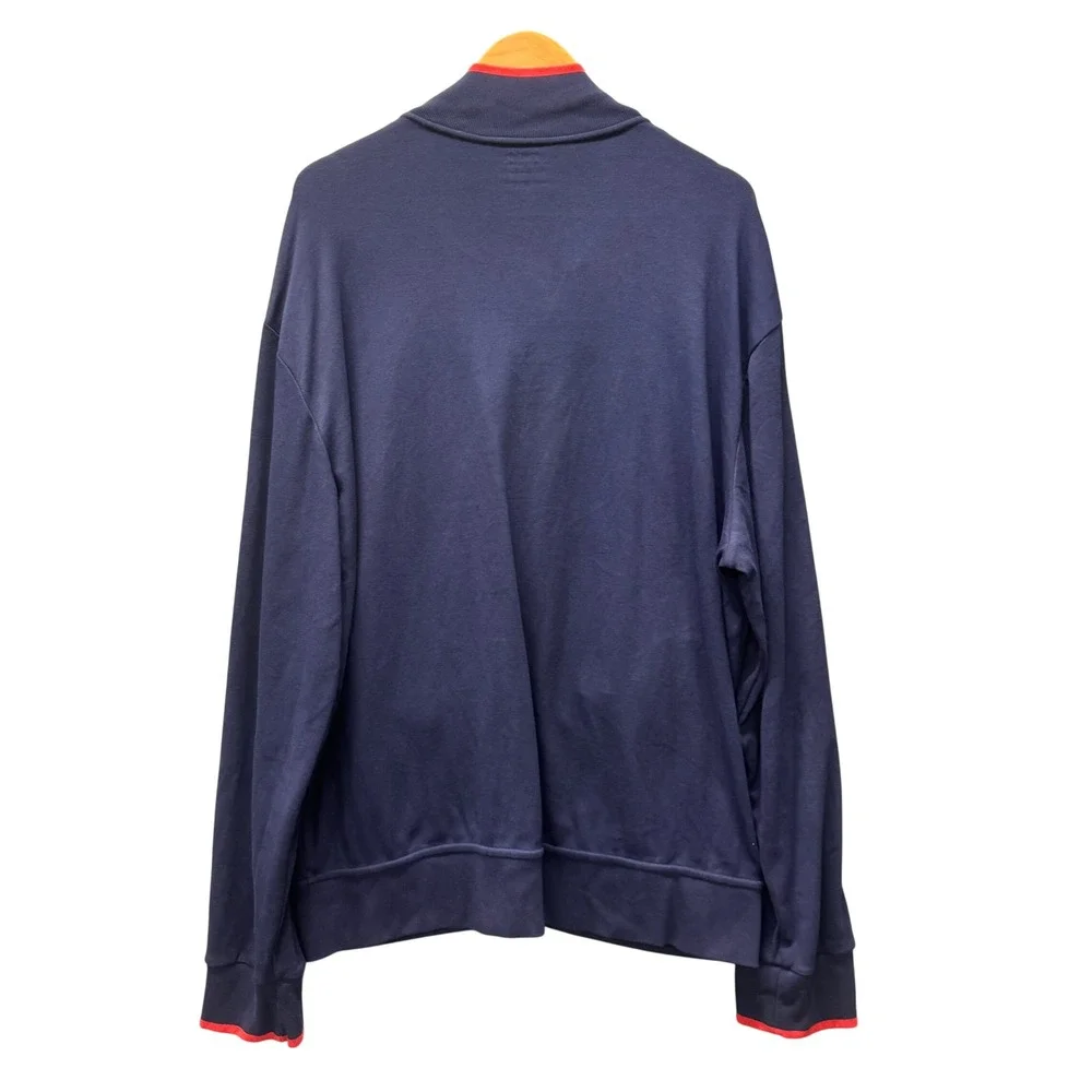 Polo‎ Ralph Lauren Track Jacket Mens XXL 2XL Performance Navy Blue Full Zip
